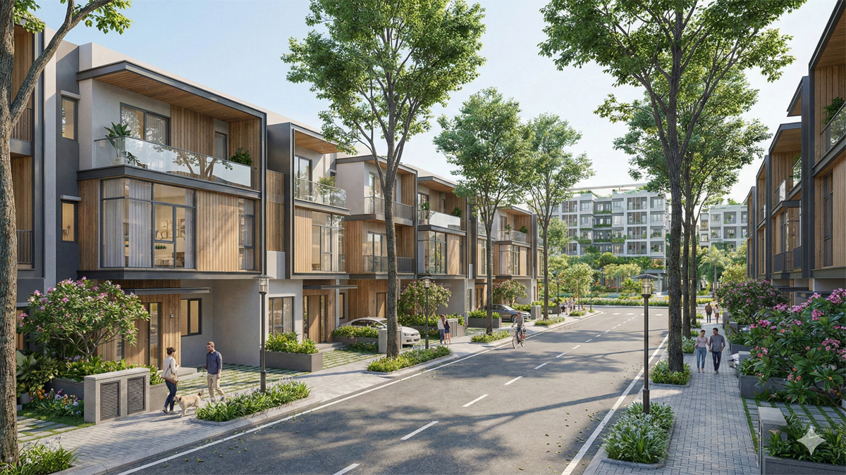 Nhà phố Happy One Hóc Môn