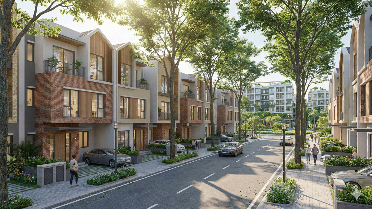 Nhà liền kề Happy One Hóc Môn