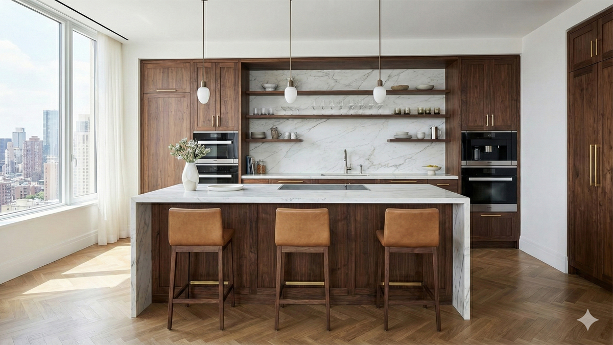 Thiết kế căn bếp của chung cư Happy One City